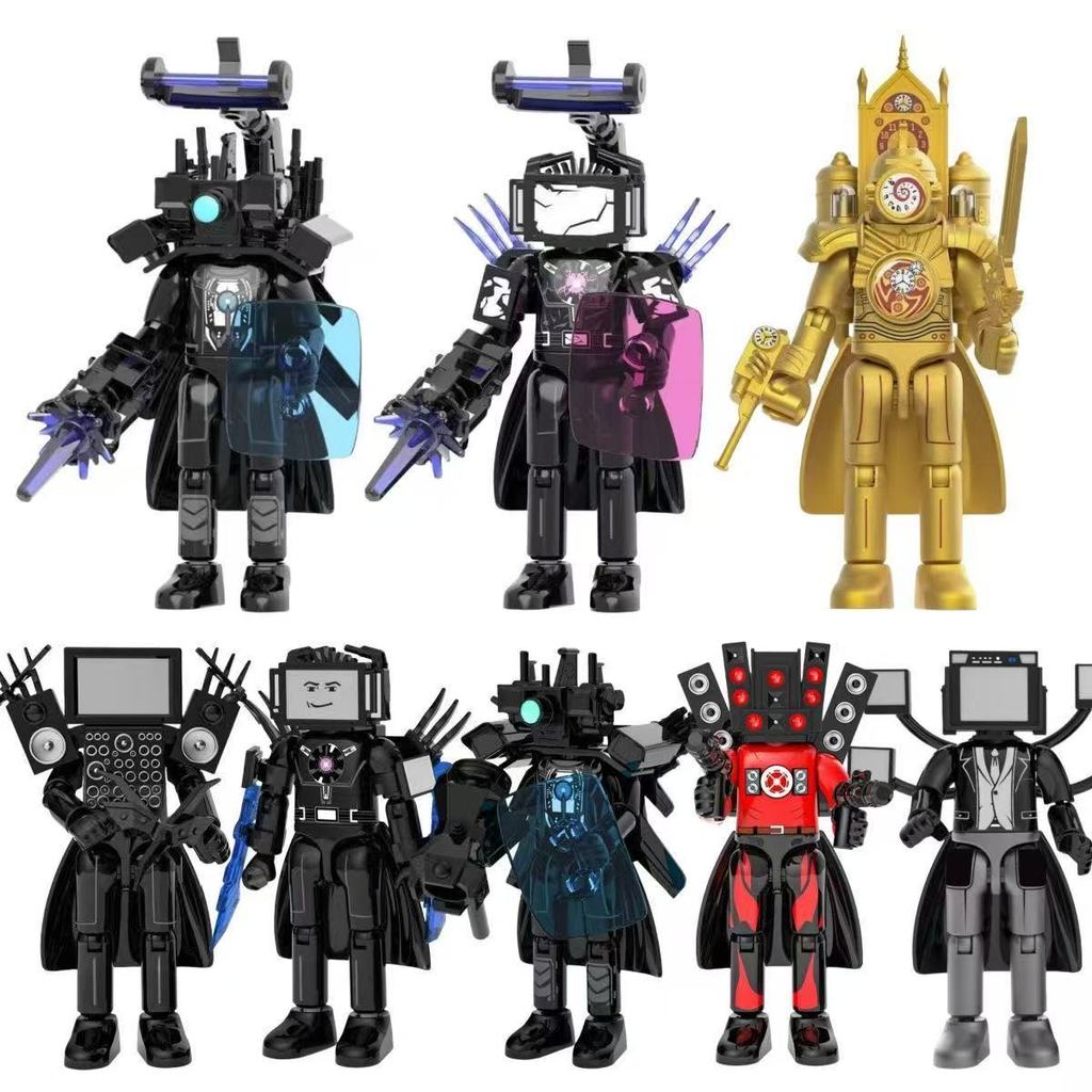 Skibidi Toilet Action Figure Titan TV Man Titan Speakerman Titan Cameraman Big TV Man ของเล่นคอลเลกช