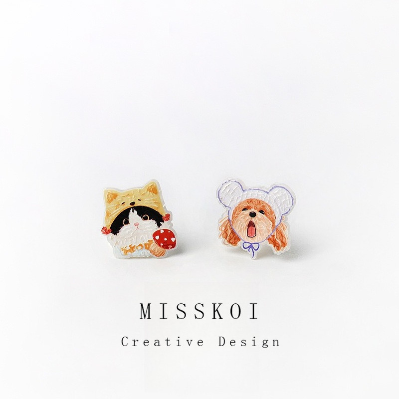 กิ๊บผมนักเรียนน่ารักแบบการ์ตูน สไตล์ทันสมัย