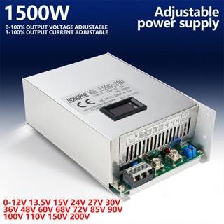 HONGPOE 1500W จอแสดงผลดิจิตอลแหล่งจ่ายไฟ 0-12V 15V 24V 36V 1…