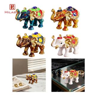 [hilabee] Elephant Trinket Box Organizer เครื่องประดับโลหะคว…