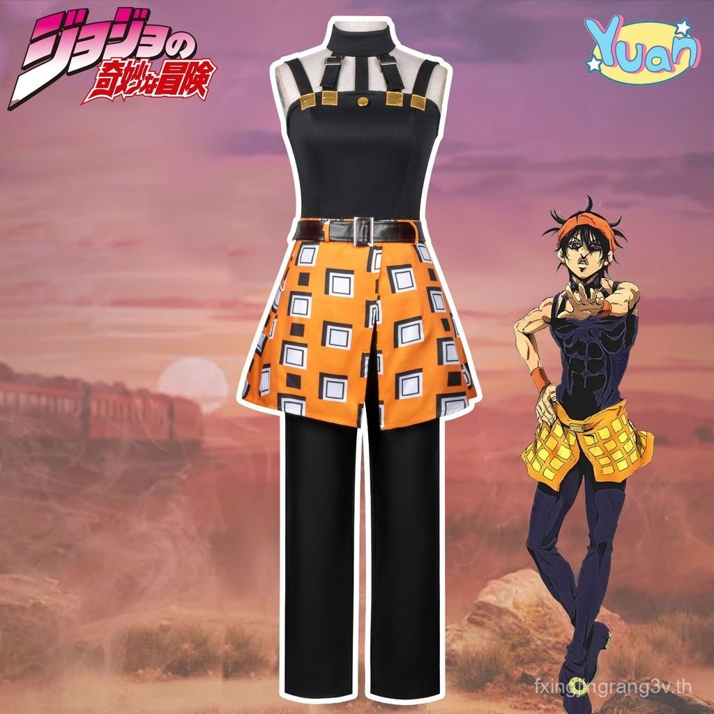 cosplay ชุด Narancia Girga จาก JoJo's Bizarre Adventure: Golden Wind