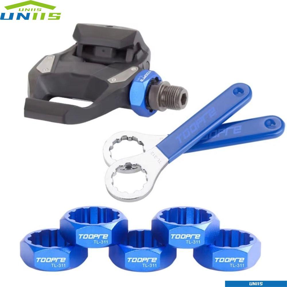 UNIIS จักรยานเหยียบเครื่องมือกําจัด,Multi-functional 10T เหยียบเพลาแกนเครื่องมือ,Universal Pedal ประ