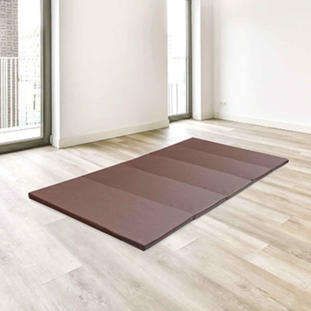 GlobalHouse TRUFFLE ปิกนิก PE หุ้มPVC 5 พับ รุ่น MICKEY 
ขนาด 80×180 ซม.หนา 1 นิ้ว สีน้ำตาล สินค้าของแท้คุณภาพดี