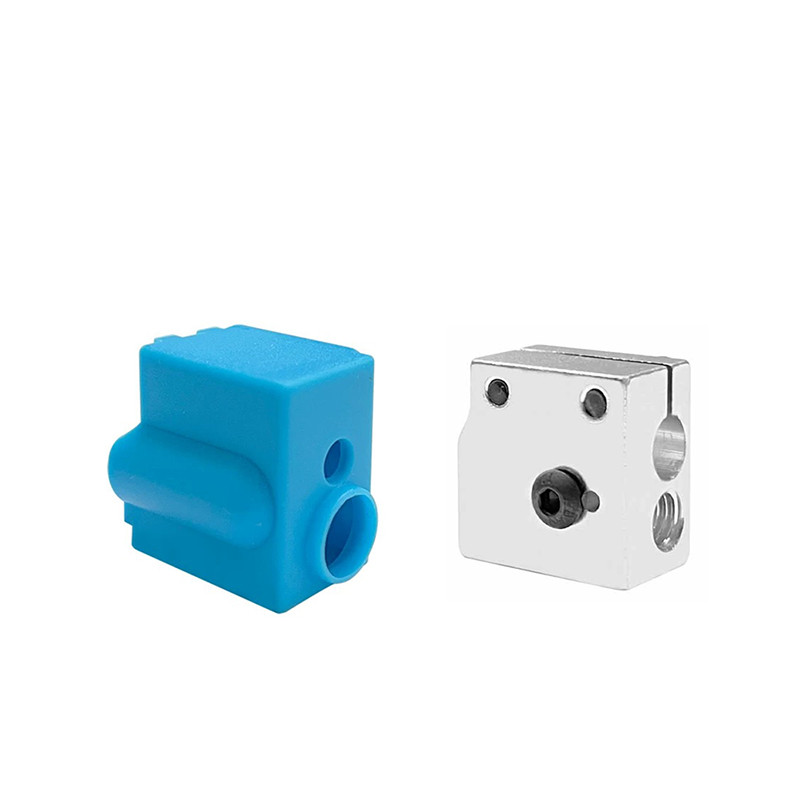 Vyper E3D Volcano Volcano บล็อกความร้อนซิลิโคนฝาครอบป้องกันความร้อน End ทนอุณหภูมิสูง 3D เครื่องพิมพ