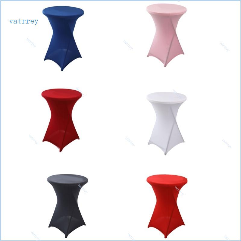 VA 1PC Elastics Round Bars Table Cover Spandex Table Cloth Stretch Bars Hotel