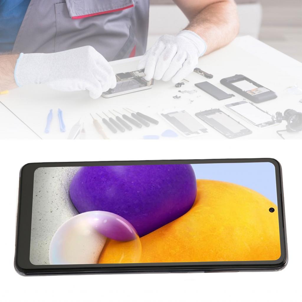 Ropa888 โทรศัพท์หน้าจอสําหรับ A72 5G 4G A725 A725M DS 6.7in Digitizer Touch Display Assembly กรอบ 3D