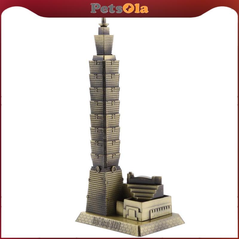PETSOLA โมเดลตึกไทเป 101 สำหรับตกแต่งโต๊ะ