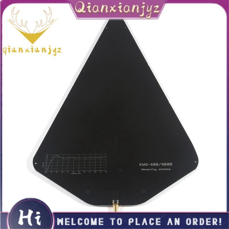 KM6-600/6000MHz 600MHz-6000MHz เสาอากาศมุมกว้างกําลังสูง EMC เสาอากาศทิศทาง Passive Log-Periodic เสา