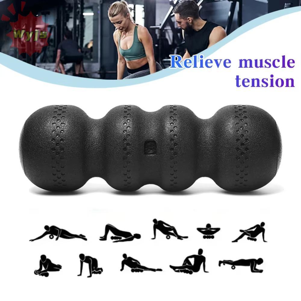 ลูกกลิ้งเพื่อยืดนวด คอลัมน์โยคะแบบเวฟฟอร์ม สำหรับการผ่อนคลายกล้ามเนื้อกันลื่น EPP