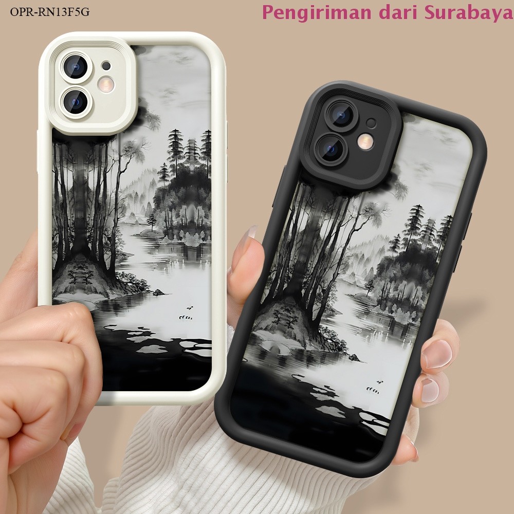 ปลอก Hp Untuk OPPO Reno 13F 11F 11 10 8T 8 7Z 8Z 7 8 6 5F 5 4F 4 F5 2F 2Z F9 F11 F7 Pro 4G 5G กรณีโท