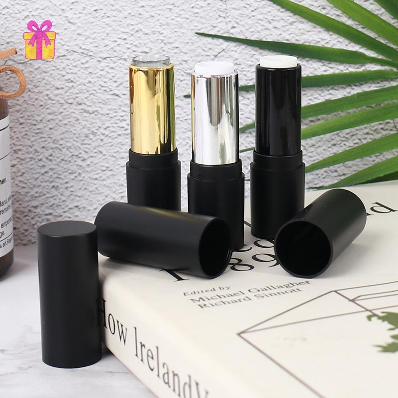 [INTH] Round Empty 12.1mm Lipstick Tube Lip Balm Container Lipstick Shell Packaging Cosmetics Refill