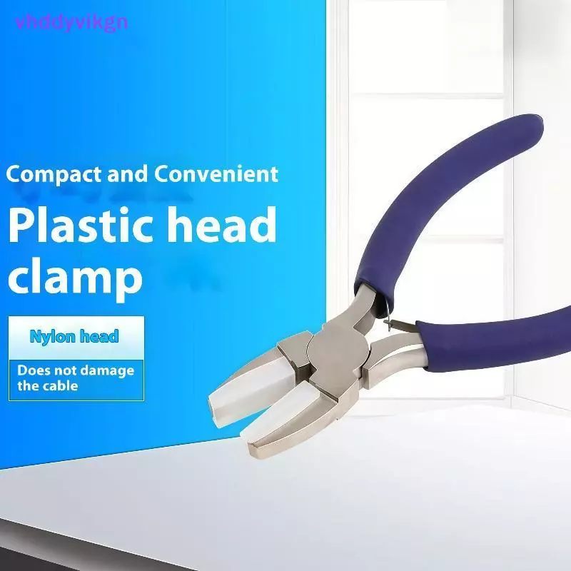 VHDD 1 ชิ้นคีมจมูกแบนคีมไนลอนคู่เครื่องประดับ Plier ลวด Straightener Craft และ DIY ชุดเครื่องมือสําหรับเครื่องประดับทํา TH