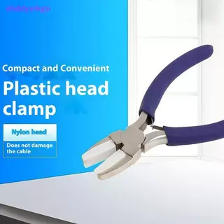 VHDD 1 ชิ้นคีมจมูกแบนคีมไนลอนคู่เครื่องประดับ Plier ลวด Straightener Craft และ DIY ชุดเครื่องมือสําหรับเครื่องประดับทํา TH