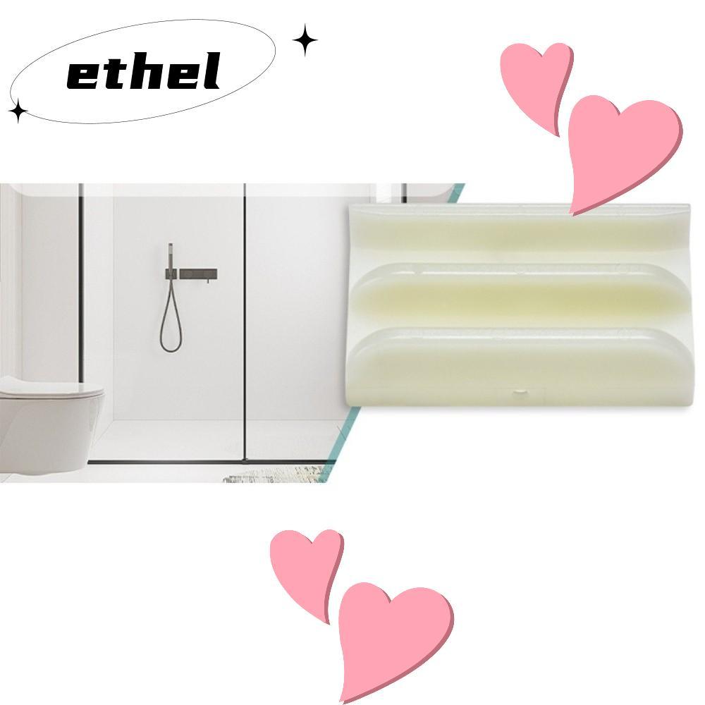 ETHEL รางพลาสติก, ก่อสร้างพลาสติกพร้อมสกรู M6219 บานเลื่อนประตูห้องอาบน้ําด้านล่าง Track, 7/16 นิ้วห