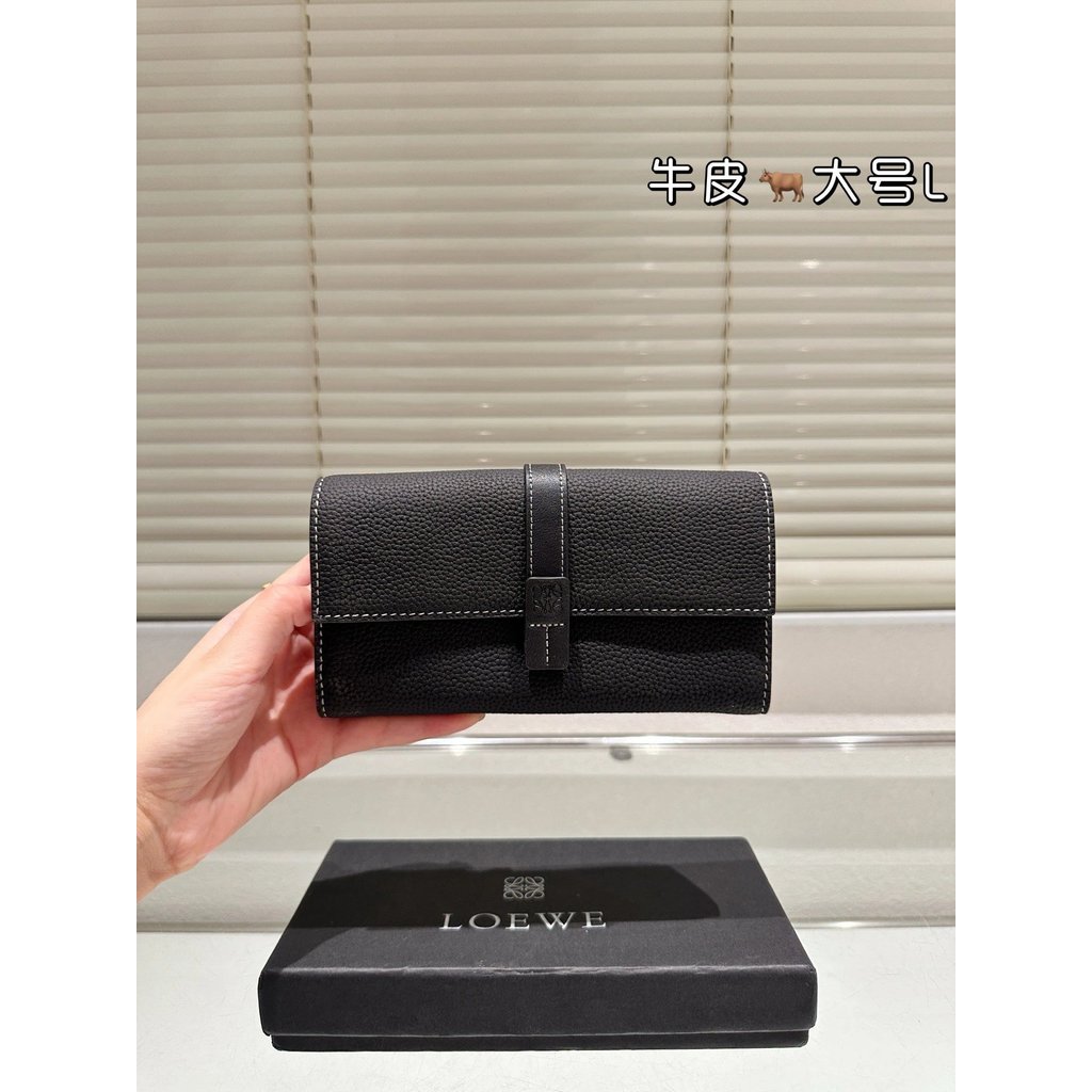 LOEWE กระเป๋าสตางค์ LOEWE!!ปฏิบัติสุด ๆ คุณจะตกหลุมรักเมื่อคุณได้รับมัน!!