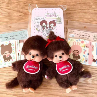 Monchhichi Doll Monchichi Monchichichi พวงกุญแจจากประเทศญี่ปุ่น Monchichichi Bag จี้ห้อย