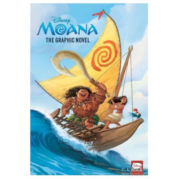 Disney Moana The Graphic Novel Disney Moana Picture Book Novel English Original Random House Disney