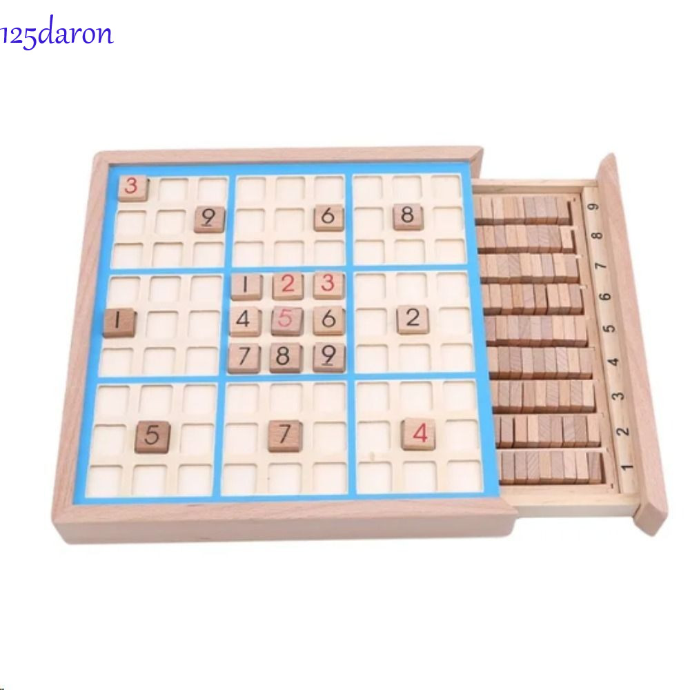 DARON1 หมากรุก Sudoku, Sudoku Montessori Sudoku Crosswords ของเล่น, ของเล่นปริศนาคณิตศาสตร์ตารางเกมก