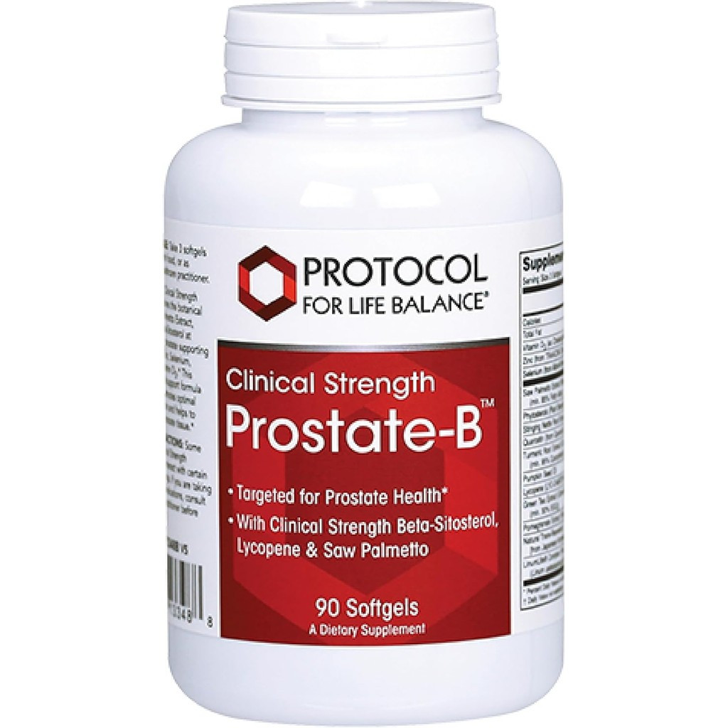 PROTOCOL FOR LIFE BALANCE Prostate-B Clinical Strength - Prostate Health Supplement for Men - with B