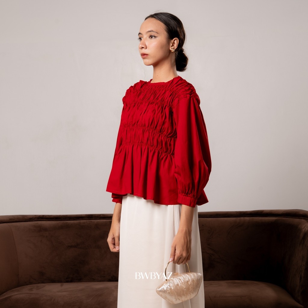 BWBYAZ - PAMELA SHIRED BLOUSE