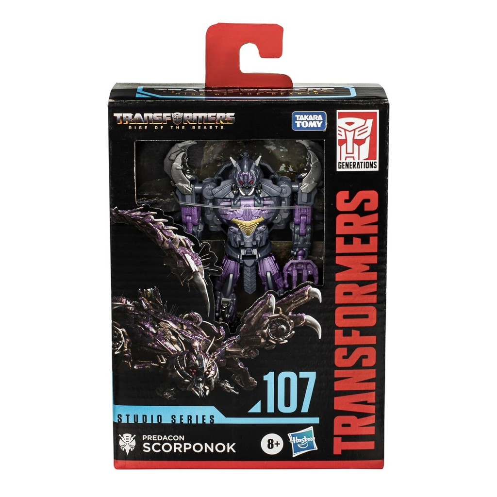 Transformers Generations Rise Of The Beasts Studio Series 107 SCORPONOK 8+ ใหม่