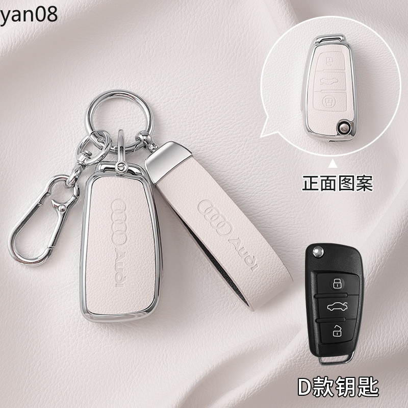 หรือ Audi A3 A4 A5 C5 C6 8L 8P B6 B7 B8 C6 RS3 Q3 Q7 TT 8L 8V S3 Auto Key Shell Fob สําหรับ Audi A4 