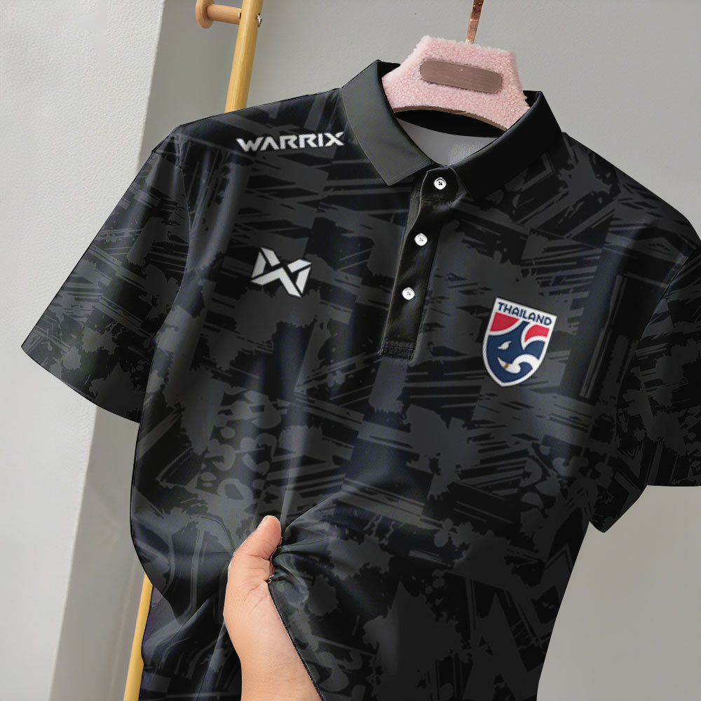 Ego Sport เสื้อโปโลผู้ชายแขนสั้นลายมัดย้อม ใส่สบาย ระบายอากาศได้ดี