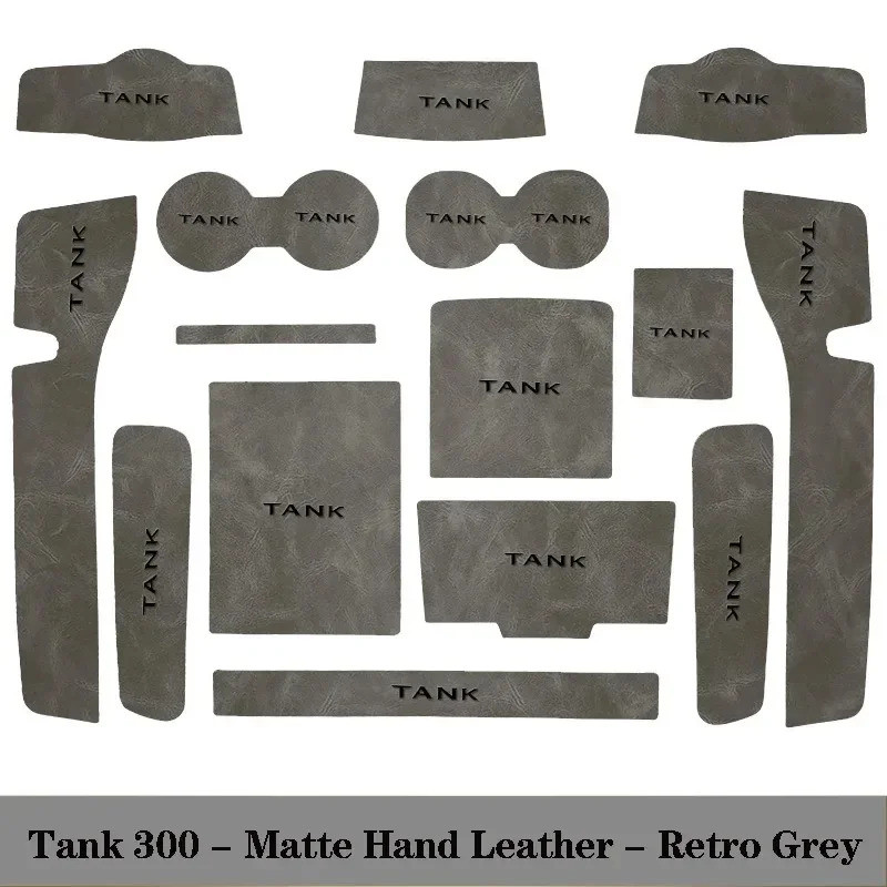 2022-2023 Great Wall Tank 300 Car Door Cushion Cup Holder Cushion Not Car Interior Protection Cushion แต่สําหรับตกแต่ง