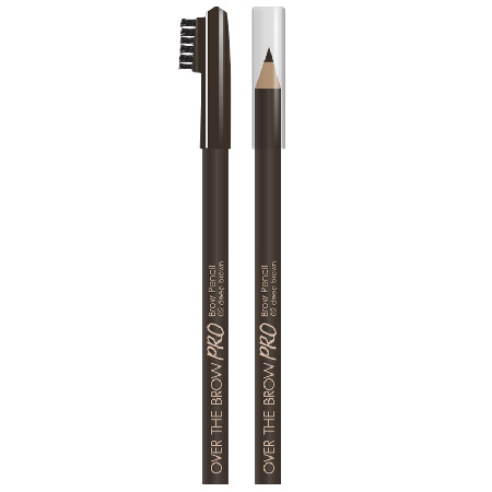 IN2IT Over The Brow Pro Brow Pencil #02 Deep Brown ดินสอเขียนคิ้วเนื้อนุ่ม เขียนง่าย