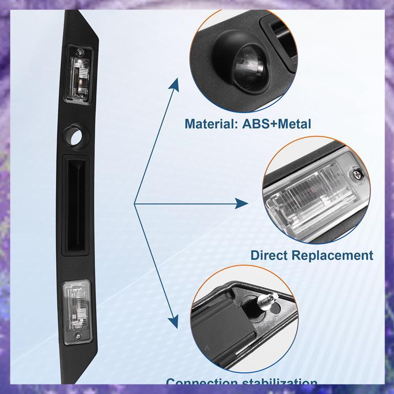 8E0827574C3FZ ด้านหลังป้ายทะเบียน Trunk Handle Switch สําหรับ A3 A4 A6 RS3 S4 S6 8E0827574C 3FZ อะไห