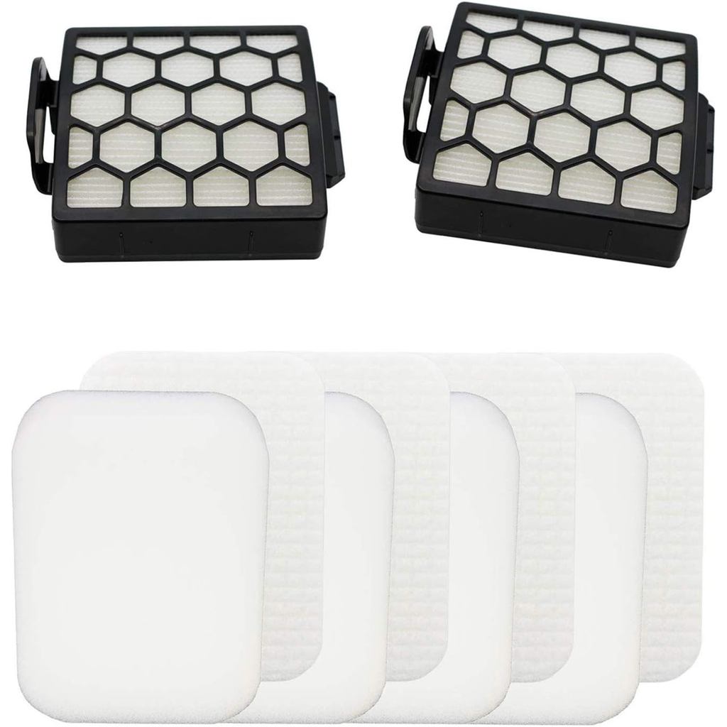 LICHIFIT HEPA Filters Foam & Felt Filters Kit อะไหล่ทดแทน #1238FT60 และ 1239FT60 สําหรับ Shark Navig