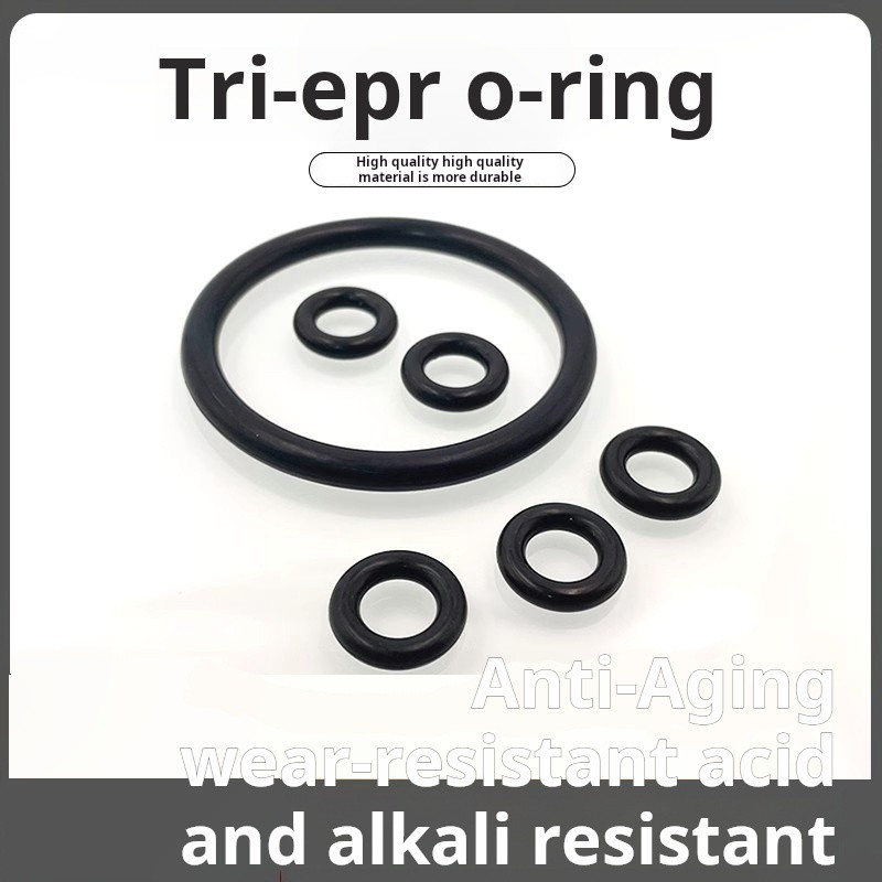 EPDM EPDM โอริงแหวนปิดผนึกความหนา 2.65 มม. เส้นผ่านศูนย์กลางภายใน 74-340 มม. LBKW