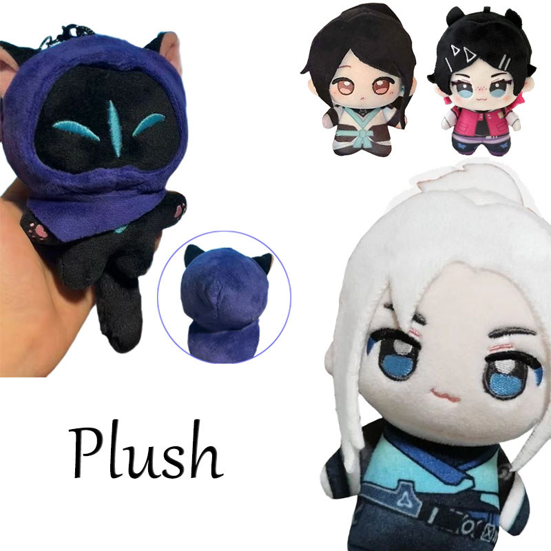 เกม VALORANT ตุ๊กตาของเล่นตุ๊กตา 10 ซม.JET SAGE Clove OMEN ตุ๊กตาของเล่นนุ่มสําหรับของขวัญเด็ก