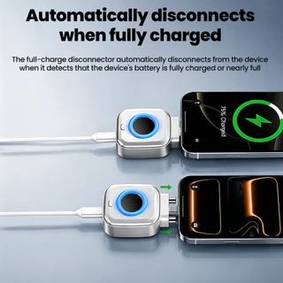 โทรศัพท์ USB C ชาร์จอย่างเต็มที่แยกอัจฉริยะ Type-C 140W Fast Charging Adapter โทรศัพท์ Full Charge Auto Power Cut Off Charger