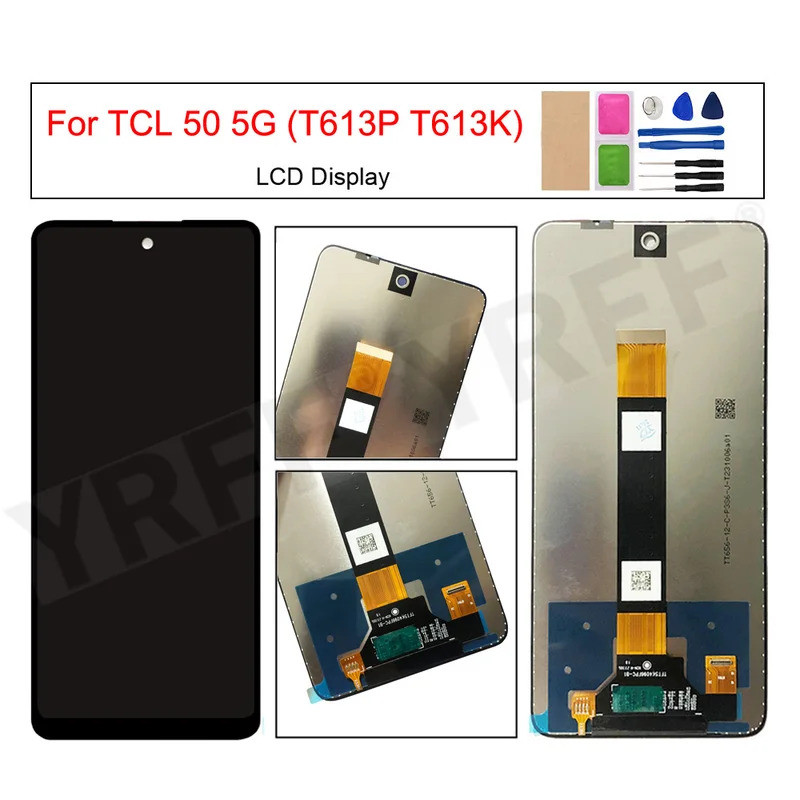 TCL 50 5G T613P T613K จอแสดงผล LCD Touch Screen Digitizer Assembly สําหรับโทรศัพท์มือถือ