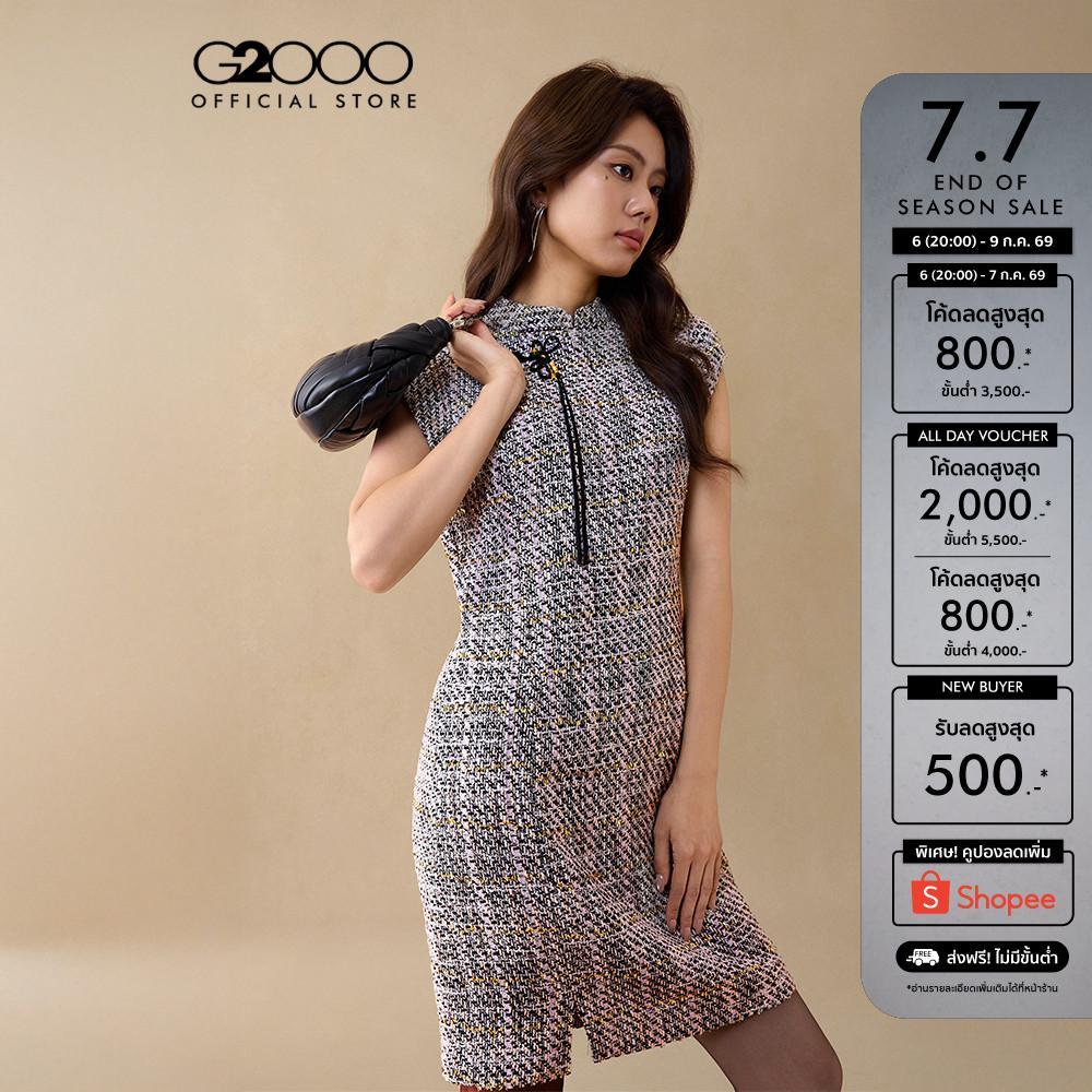 G2000 เดรสสำหรับผู้หญิง Fitted รุ่น 5923107599 สีดำ