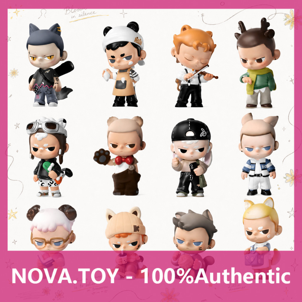 P POPMART KUBO KUBO Every Moment Series รูปกล่องลึกลับตกแต่ง