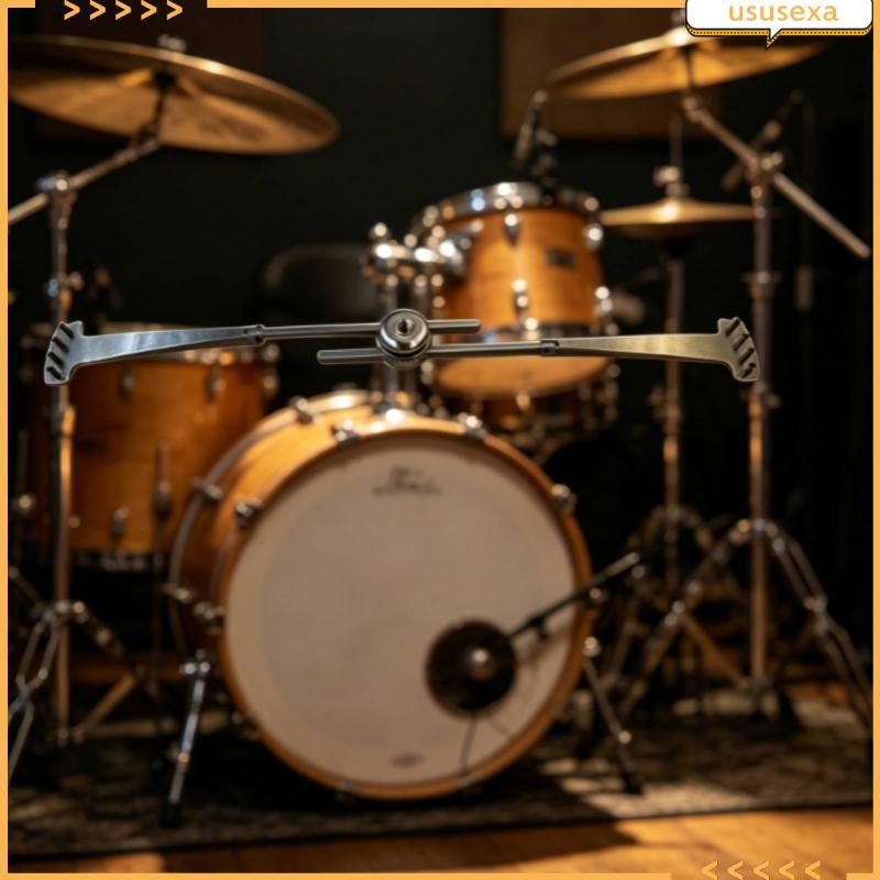 [Ususexa] Drum Cymbal Sizzler Long Flat Arms Cymbal Sizzler Percussion Accessory น้ําหนักเบา ไม่ต้องใช้เครื่องมือ