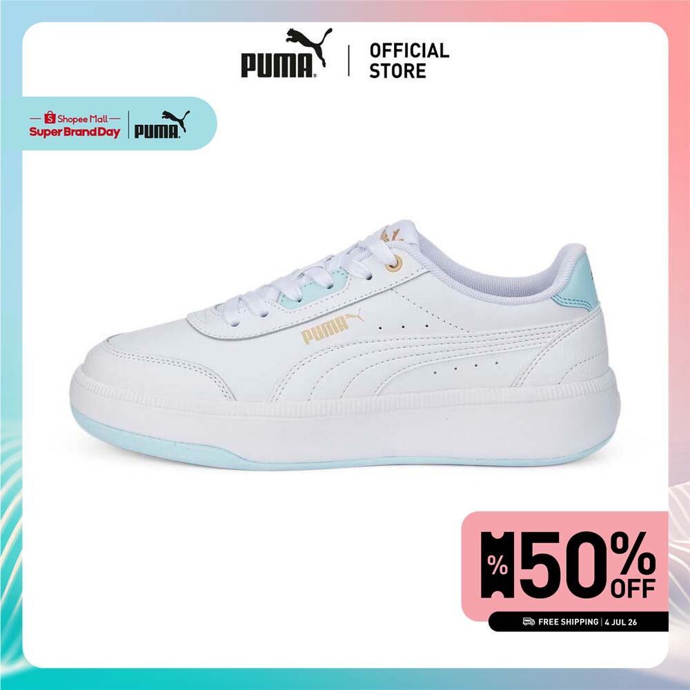 PUMA BASICS - รองเท้าผ้าใบผู้หญิง Tori สีขาว  38302607