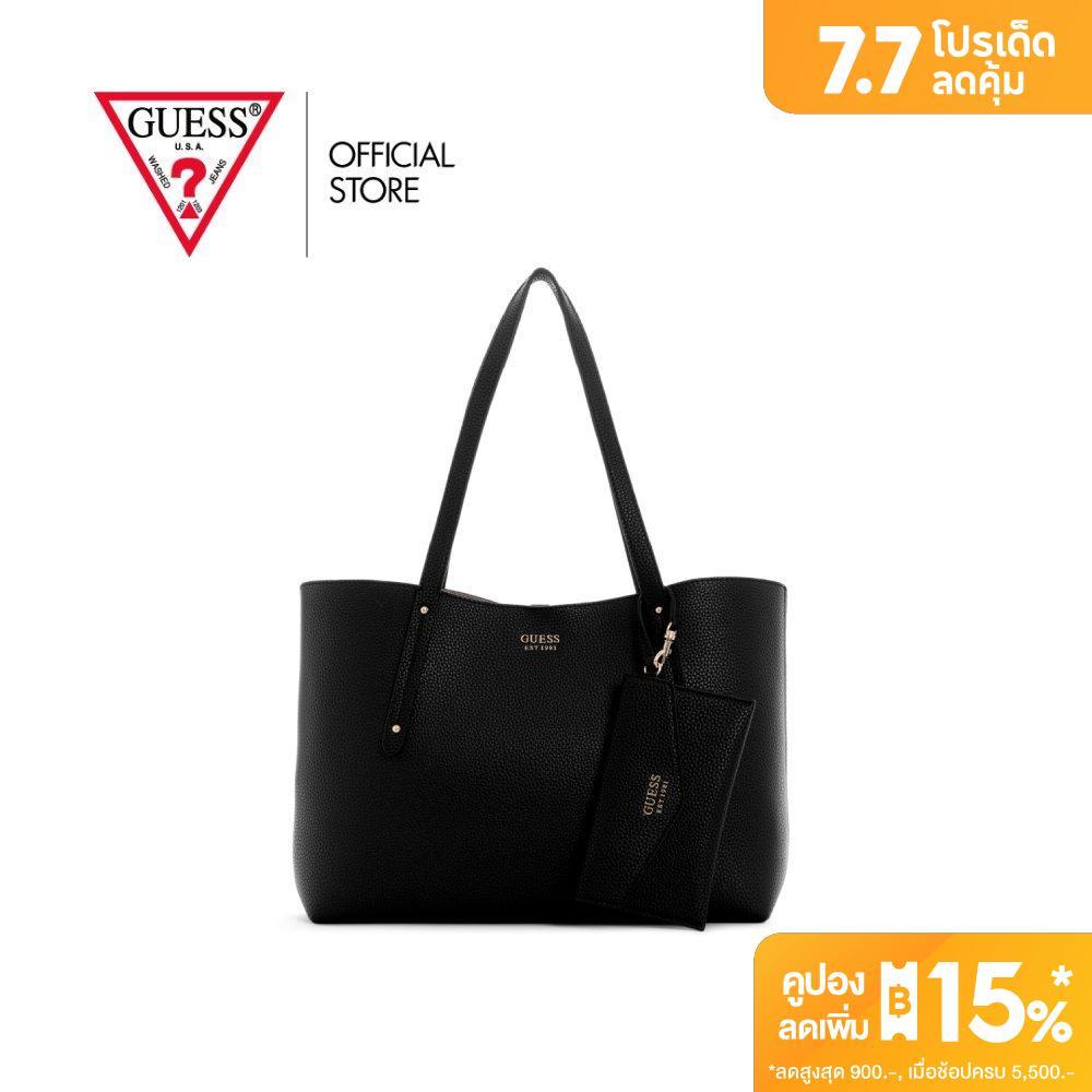 กระเป๋า Guess รุ่น PG964823 BRENTON TOTE สีดำ