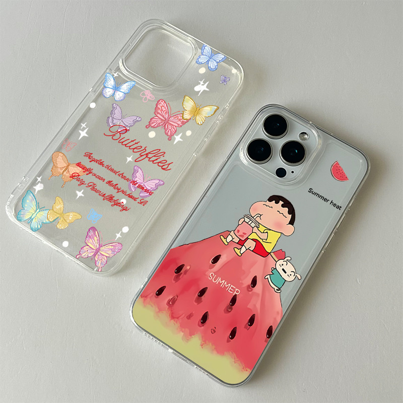 🌙KingMall🌙เคสใสลายอวกาศแฟชั่นเกาหลี OPPO A15 A16S A35 A54S A57S A77S A78 A79 เคสโทรศัพท์มือถือผู้หญิง