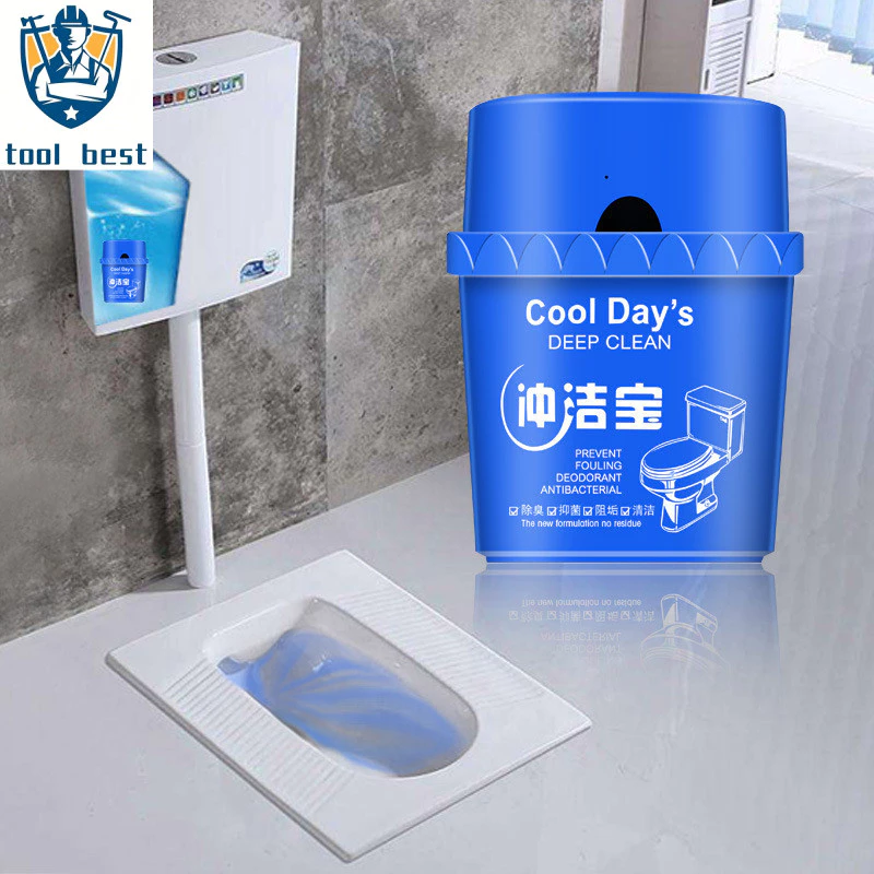 ก้อนบลู ก้อนสีฟ้า ใส่ชักโครก กระปุกใหญ่ ใช้ได้นาน 3 เดือน COOL DAY'S ของแท้