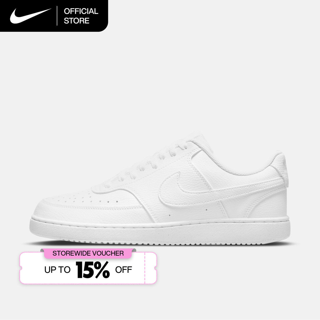 Nike Men's Court Vision Low Next Nature Shoes - White [DH2987-100]