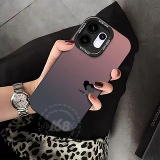 เคส OPPO Reno 16 16F 5G เคส OPPO Reno 16 Pro 5G เคสกันกระแทกหัวใจไล่เฉด พร้อมที่กันกล้อง หนังสายคล้องโทรศัพท์ ซิลิโคนด้านนุ่ม กันรอยนิ้วมือ
