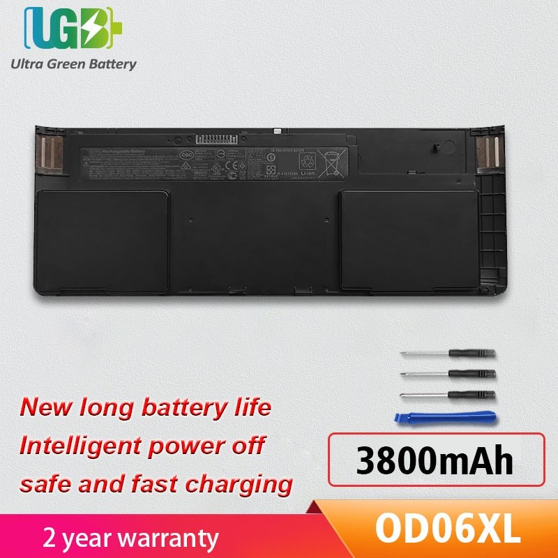 Original OD06XL HSTNN-W91C H6L25AA แบตเตอรี่สำหรับ HP EliteBook Revolve 810 G1 (C9B03AV) G1 G2 G3แท็