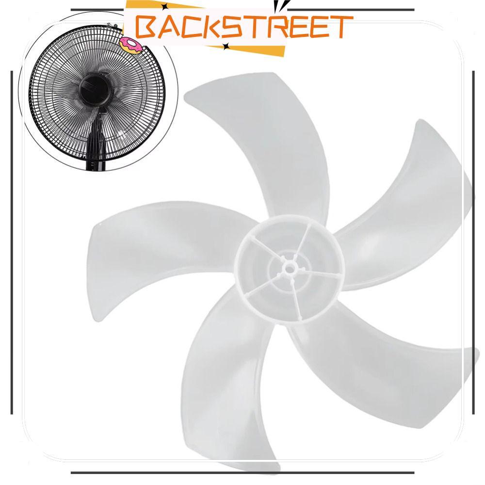 BACKSTAGE Fan Blade, Slow Noise Plastic Five Blades Fan, ทนทาน Big Wind Leaf Floor Fan สําหรับพัดลมแ