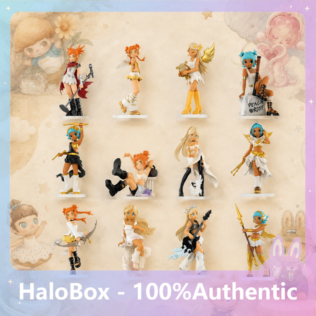 P POPMART Peach Riot Broken Order Chord Series รูป Mystery Box ของขวัญเครื่องประดับแท้