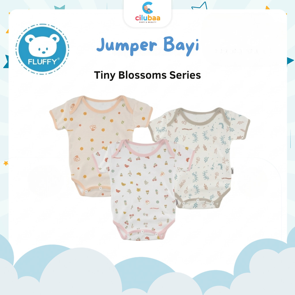 FLUFFY Tiny Blossoms Series Baby Jumper (RANDOM) | Baby NewBorn Jumper [GST]