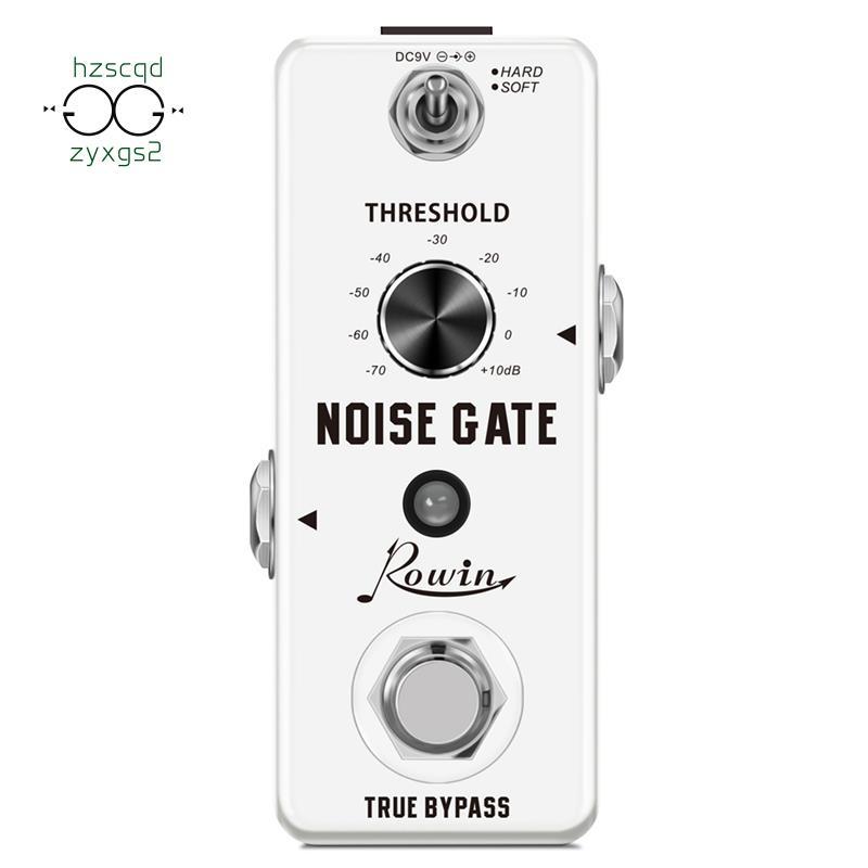 {yueynntht} Noise Gate Pedal LEF-319 Dual Mode Noise Suppression สําหรับกีตาร์กีตาร์ Noise Gate พร้อ
