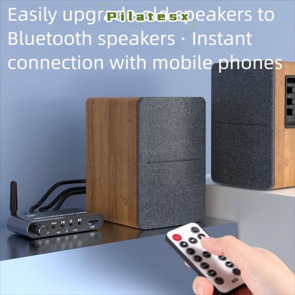 PILATESX Digital Optical to 3.5 mm, พร้อม Bluetooth 5.1 Receiver 4 in 1 Digital to Analog Audio Conv